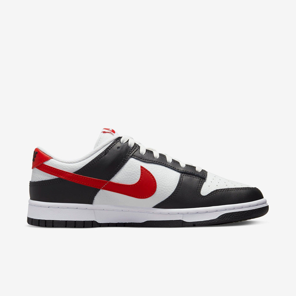 NIKE Dunk Low Black White Red